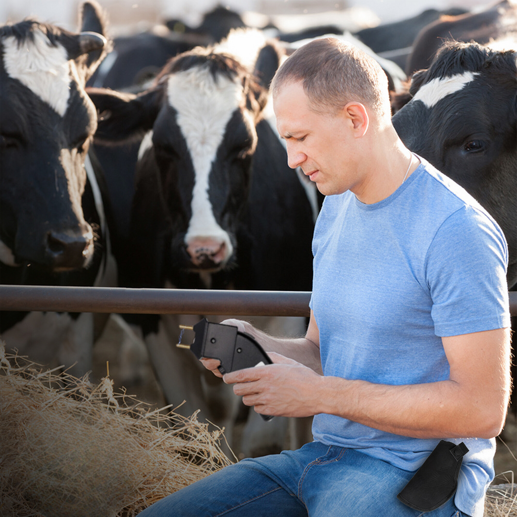 holster for handheld cattle prodder