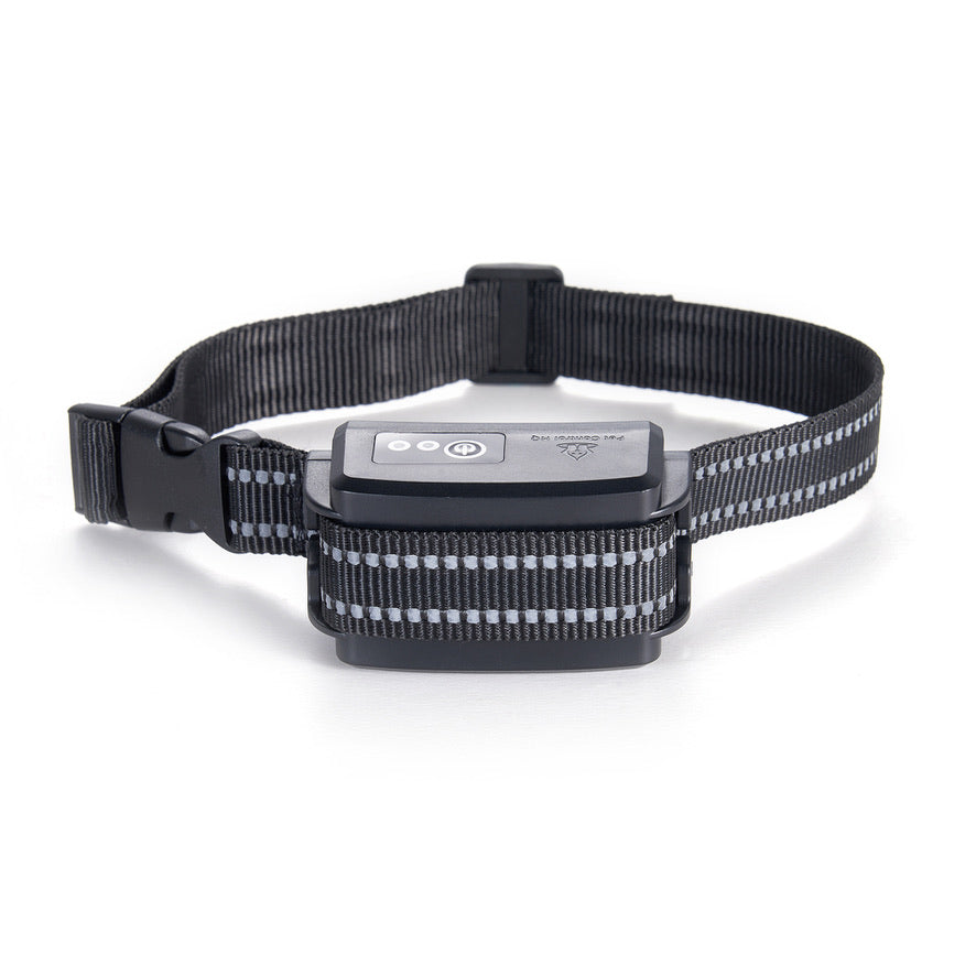 Extra shock collar for the Standard Electric Dog Fence Kit, featuring a black reflective strap and compact electronic receiver